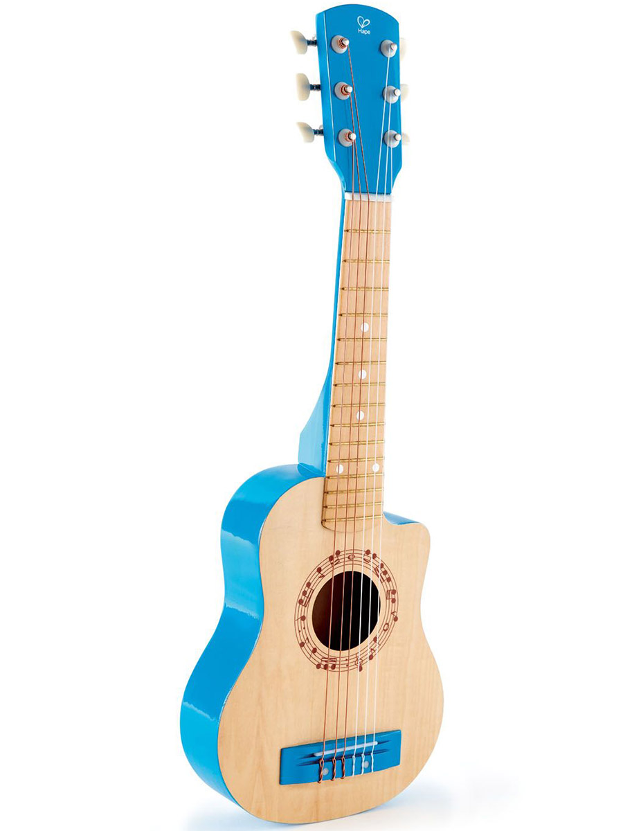 Игрушка музыкальная Hape Голубая лагуна гитара - фото 7