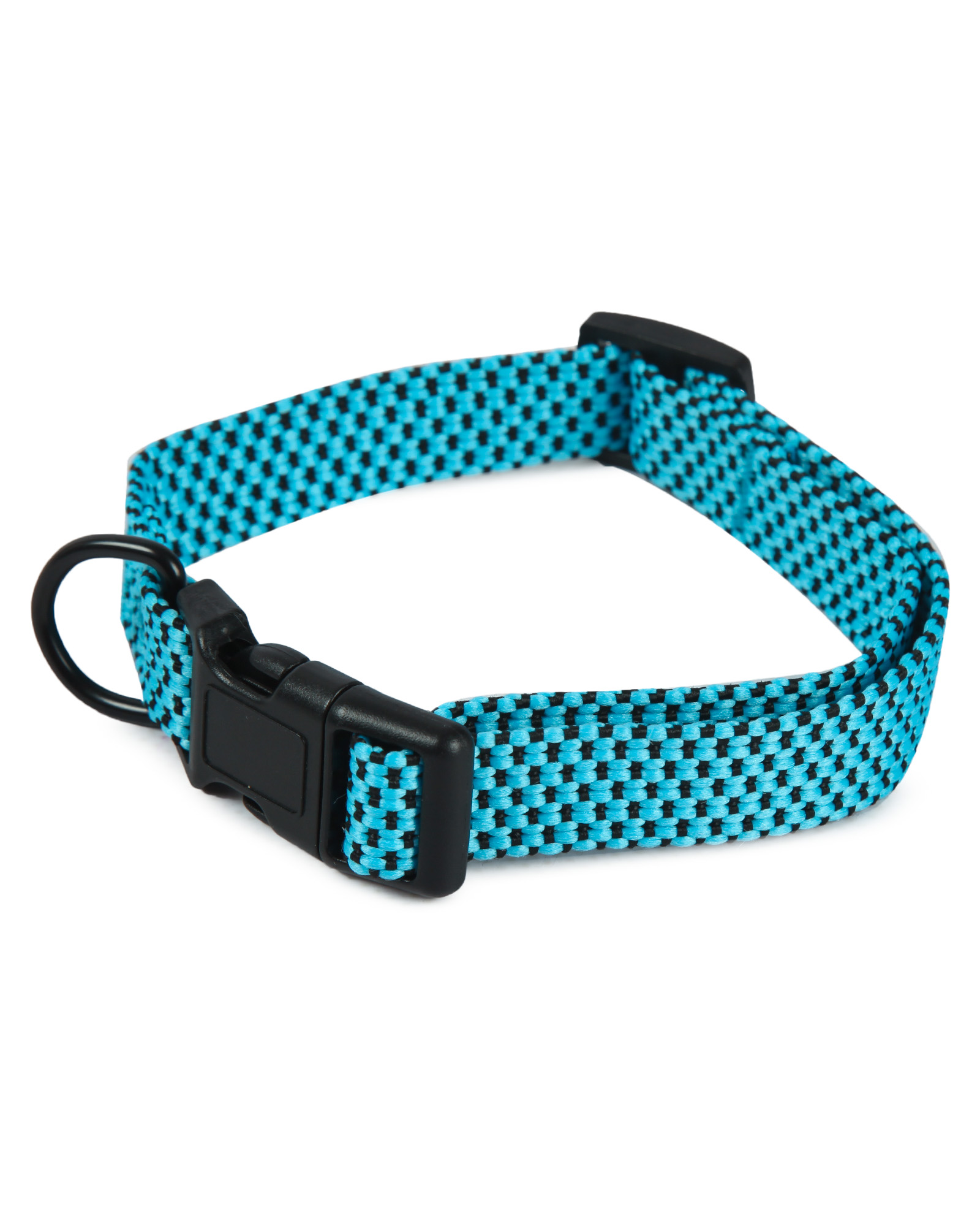 Ошейник для собак средних пород Barbaks голубой с вкраплениями полиэстер M (2.0*30-45см) - фото 2