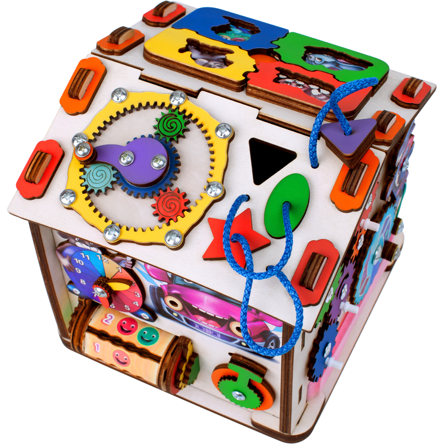 Игрушка Jolly Kids бизиборд - фото 5