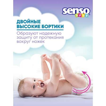 Подгузники SENSO BABY 88 шт.