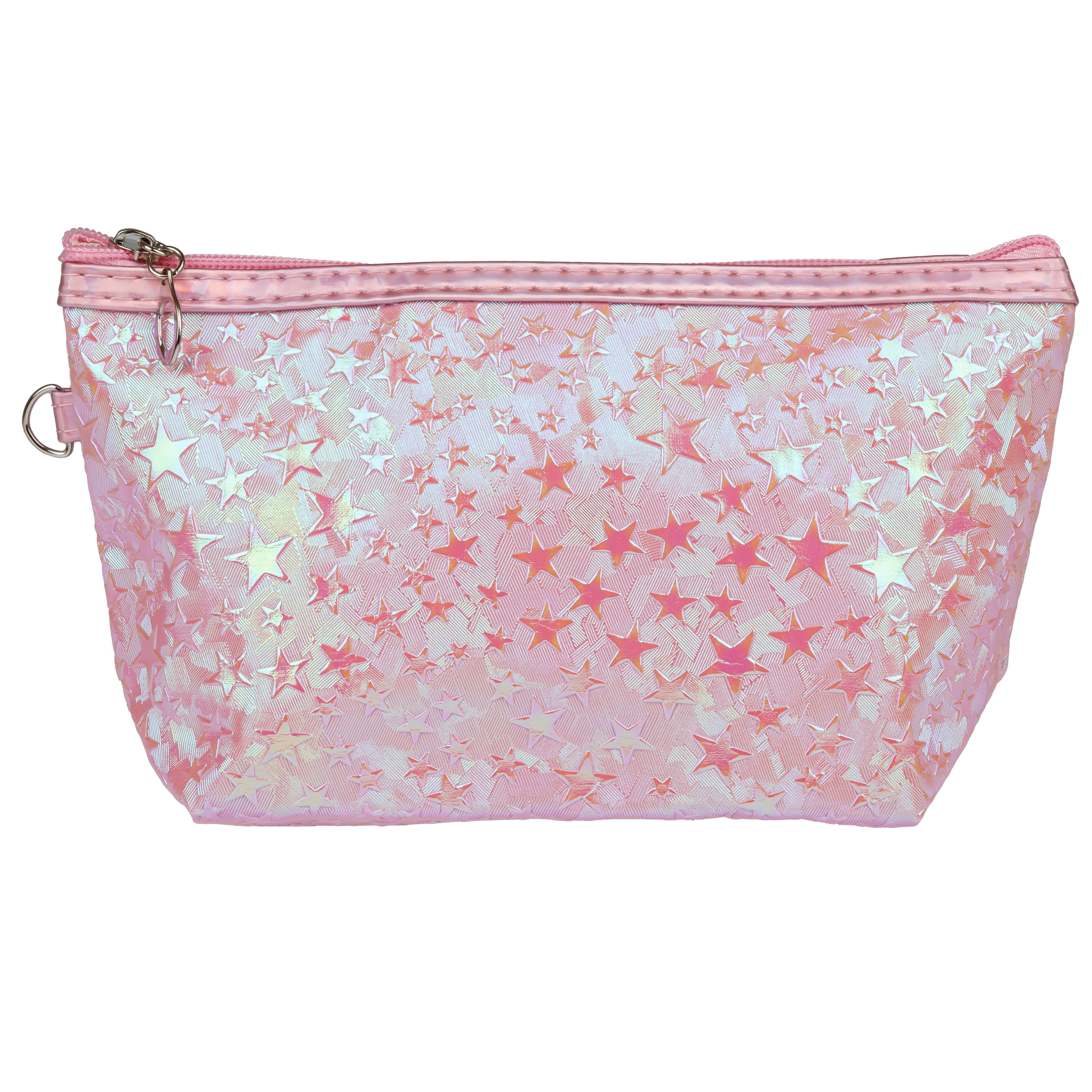 Косметичка LUKKY блестящая Holographic Stars 23,5х 14х 7см - фото 9