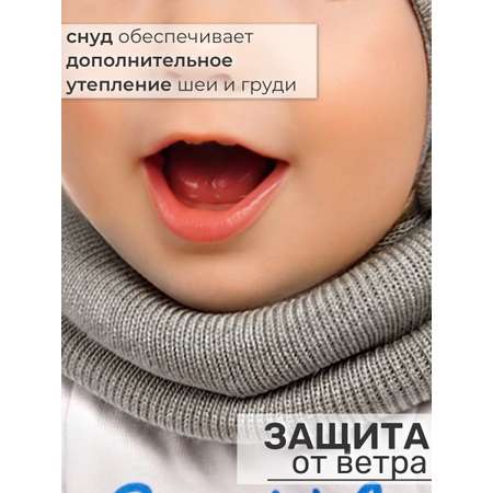 Шапка и снуд ПриКиндер