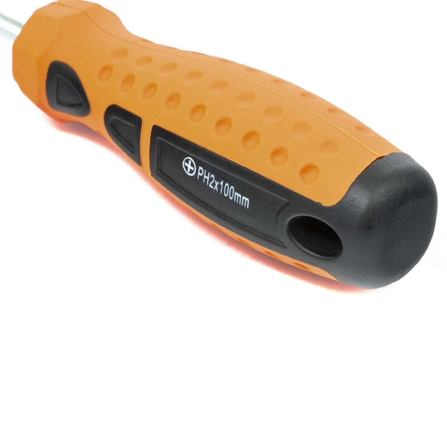 Отвертка Sparta Point PH2*100мм 2компонентная рукоятка 11778 - фото 3
