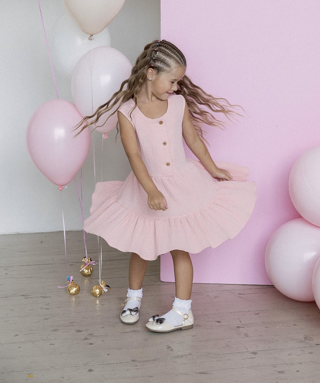 Платье CklonniMillash 4000002розовый - фото 1