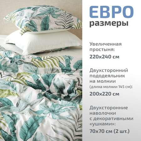 Комплект постельного белья MCotton Ферро евро микро-сатин