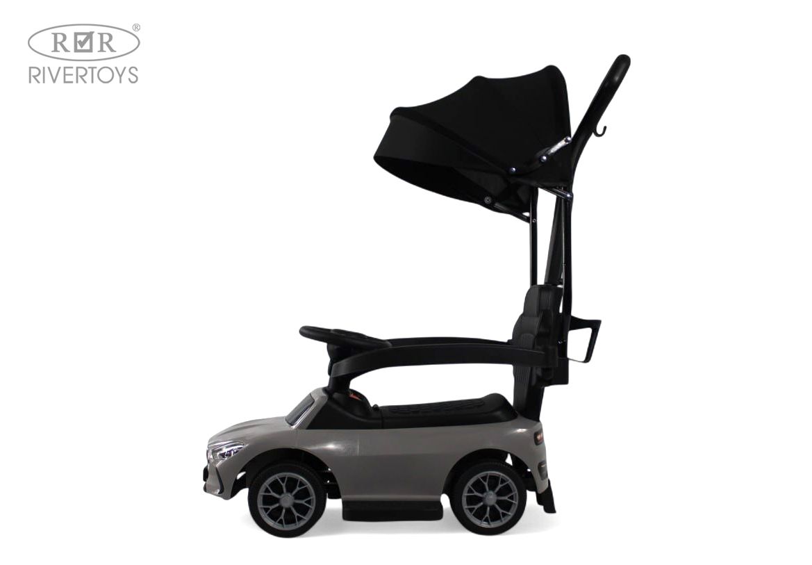 Каталка RIVERTOYS Z005ZZ-M-GREY серый - фото 4