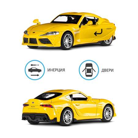 Автомобиль АВТОпанорама Toyota GR Supra 1:38
