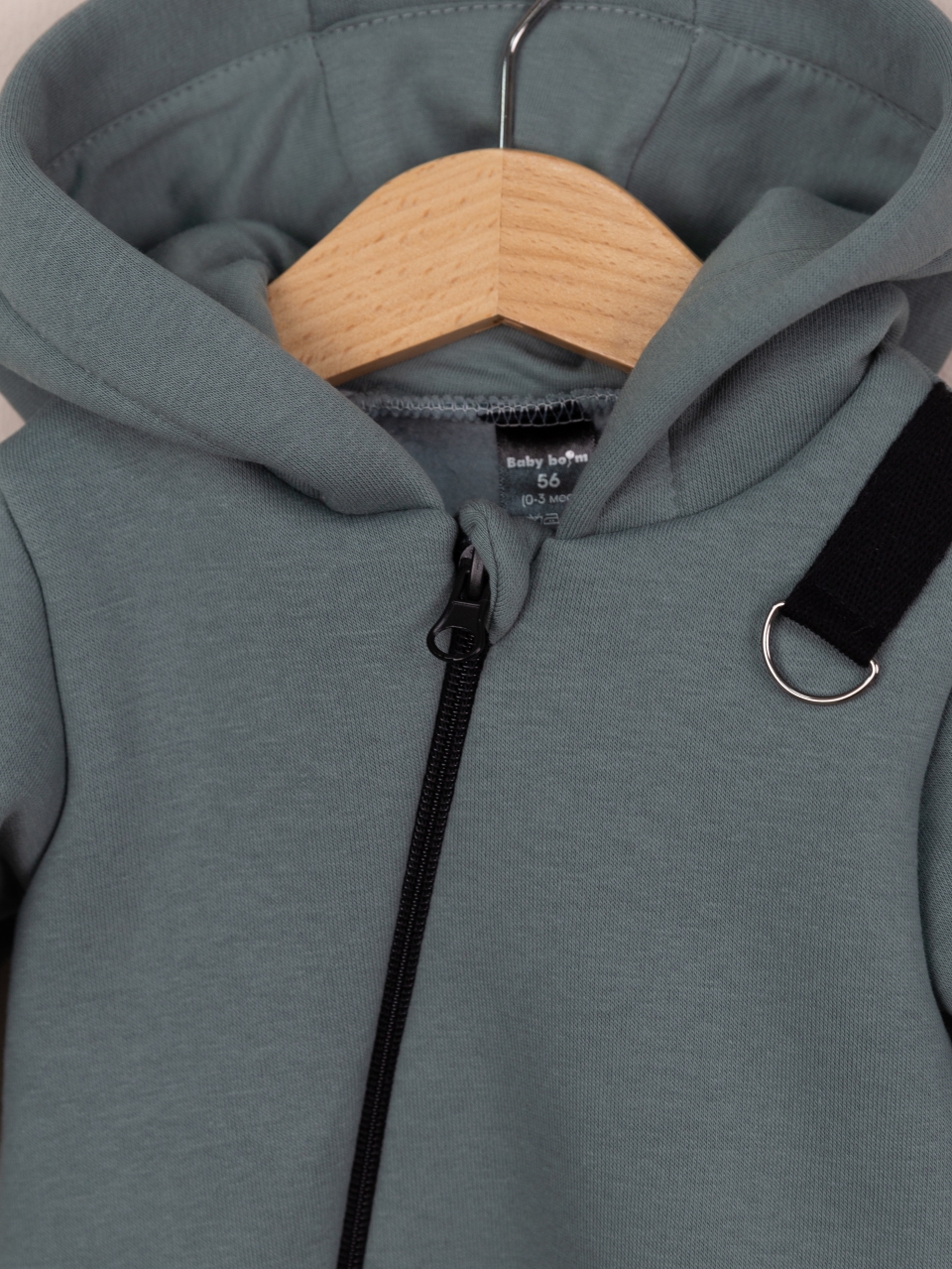 Комбинезон Baby boom К402/1-Ф Тёмный шалфей - фото 2