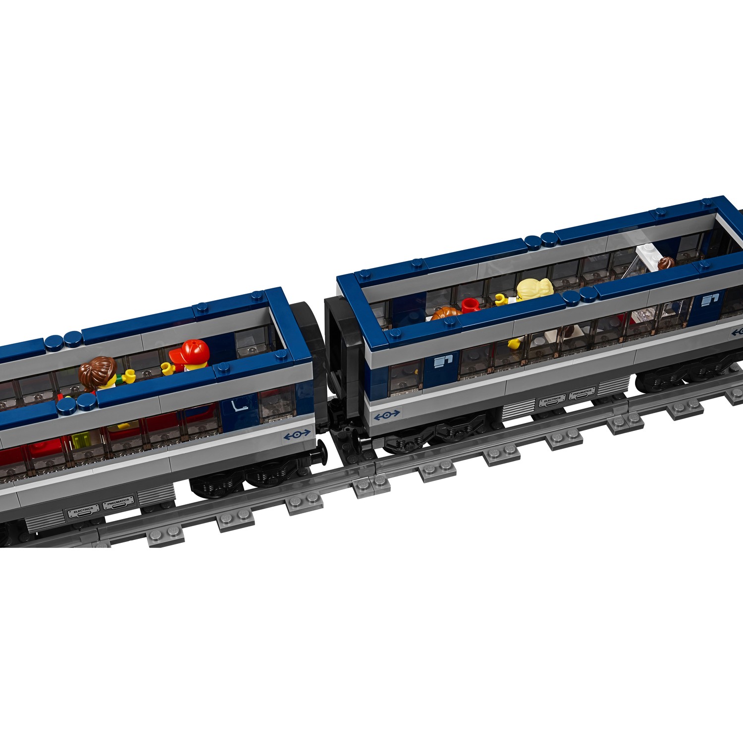 Конструктор LEGO City Trains Пассажирский поезд 677 дет. - фото 14