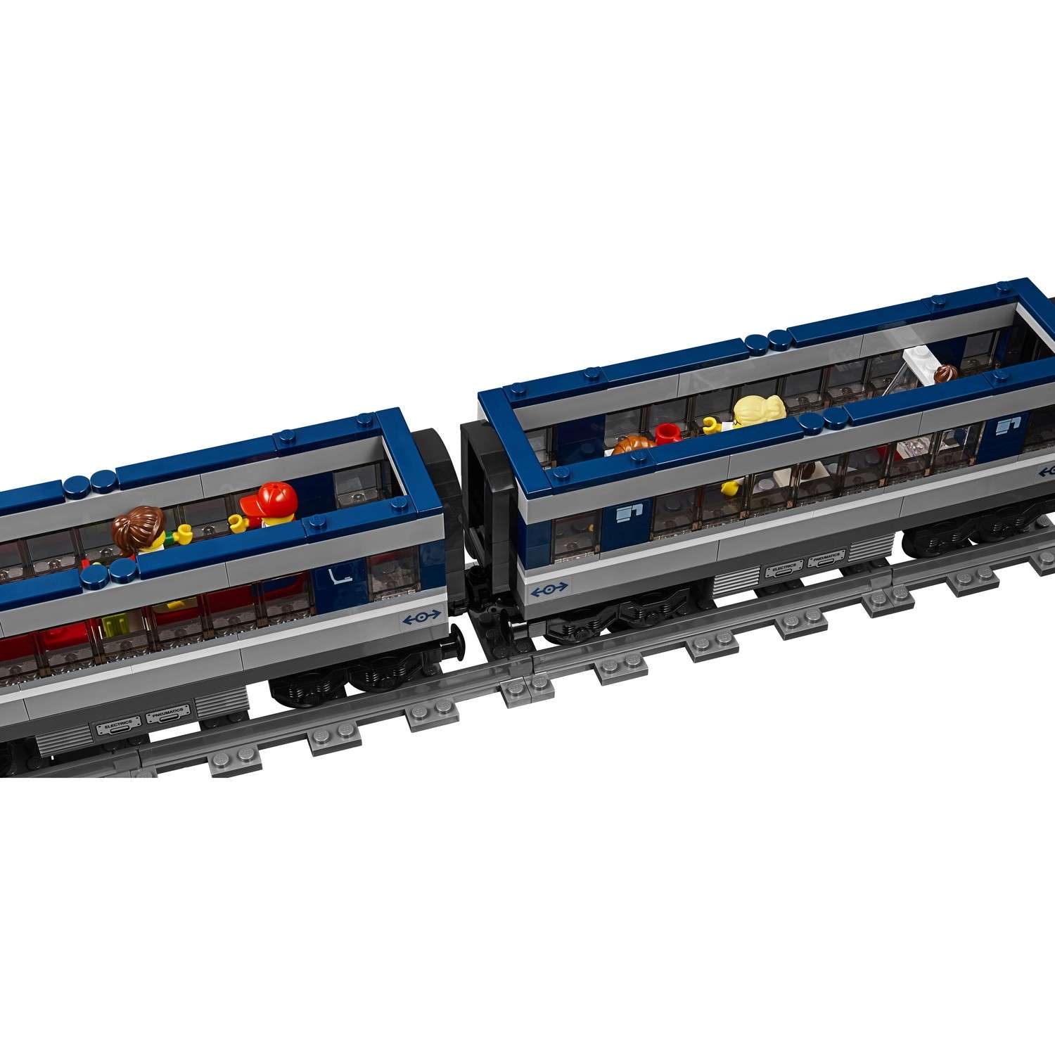 Конструктор LEGO City Trains Пассажирский поезд блочный - фото 14
