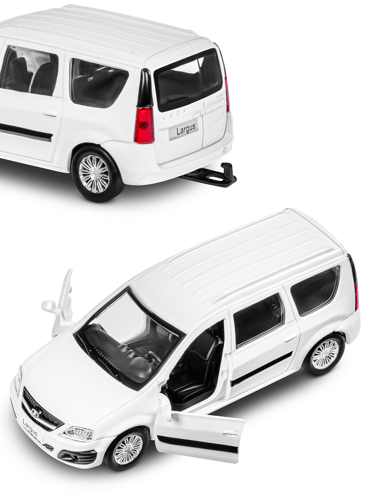 Автомобиль АВТОпанорама LADA Largus 1:43 JB1251631 - фото 16