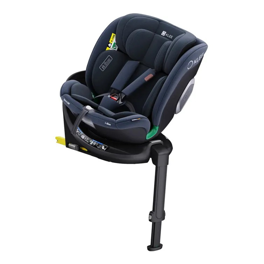 Автокресло KLEE Nova 360 i-Size Isofix 0+/1/2/3 (0-36 кг) синий - фото 3
