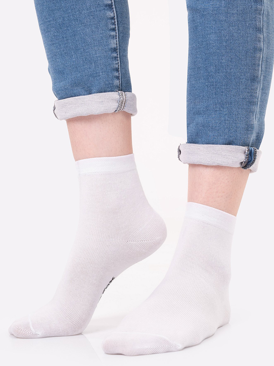 Носки 6 пар HappyFox HFET3001NBантр.бел.серый.черный - фото 1