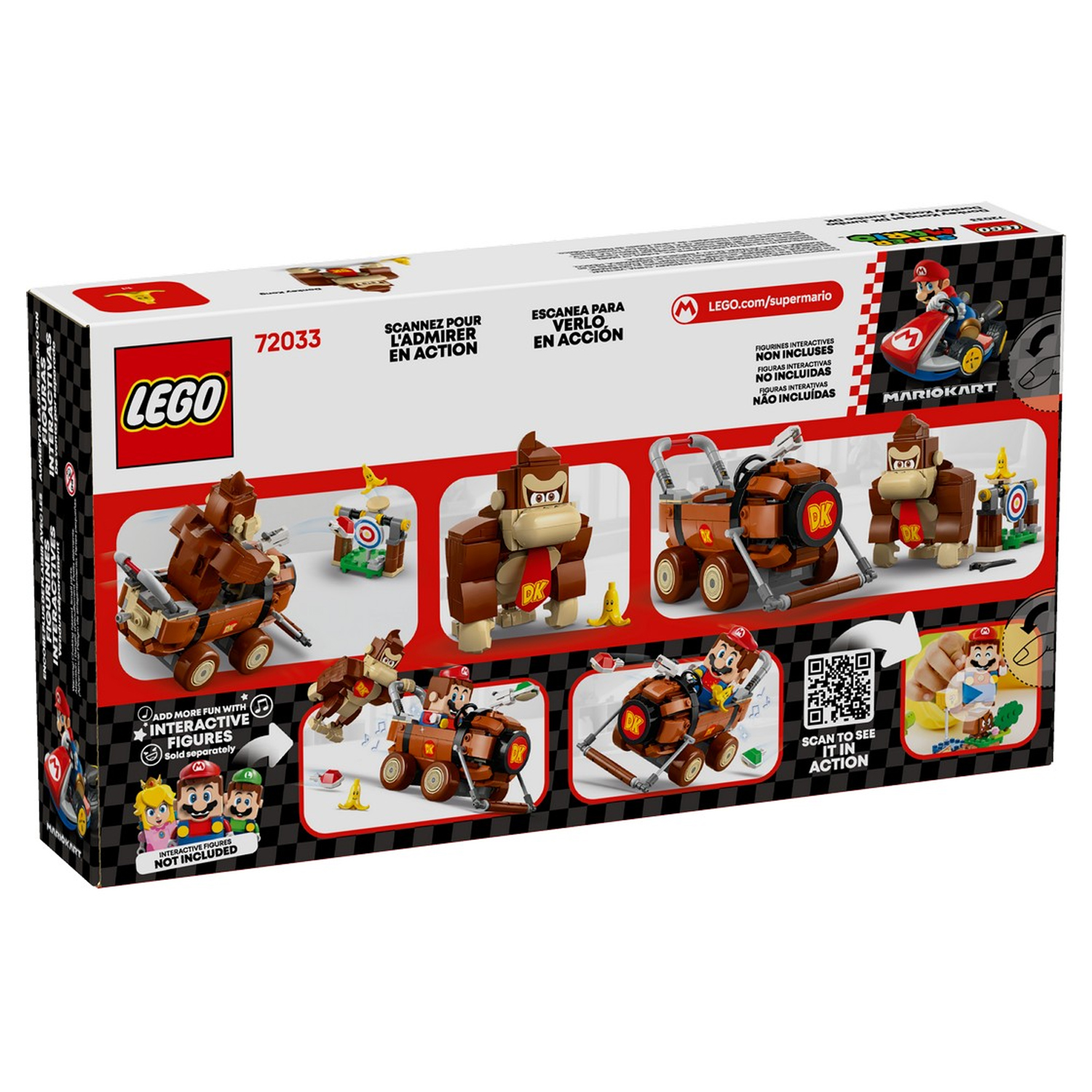 Конструктор LEGO Super Mario Марио Карт - Донки Конг 387 дет. - фото 7