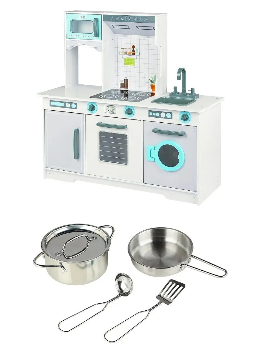 Игрушечная кухня PAREMO с аксессуарами: 4 шт. - фото 12