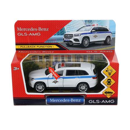 Полицейская машина Технопарк Mercedes Benz белый