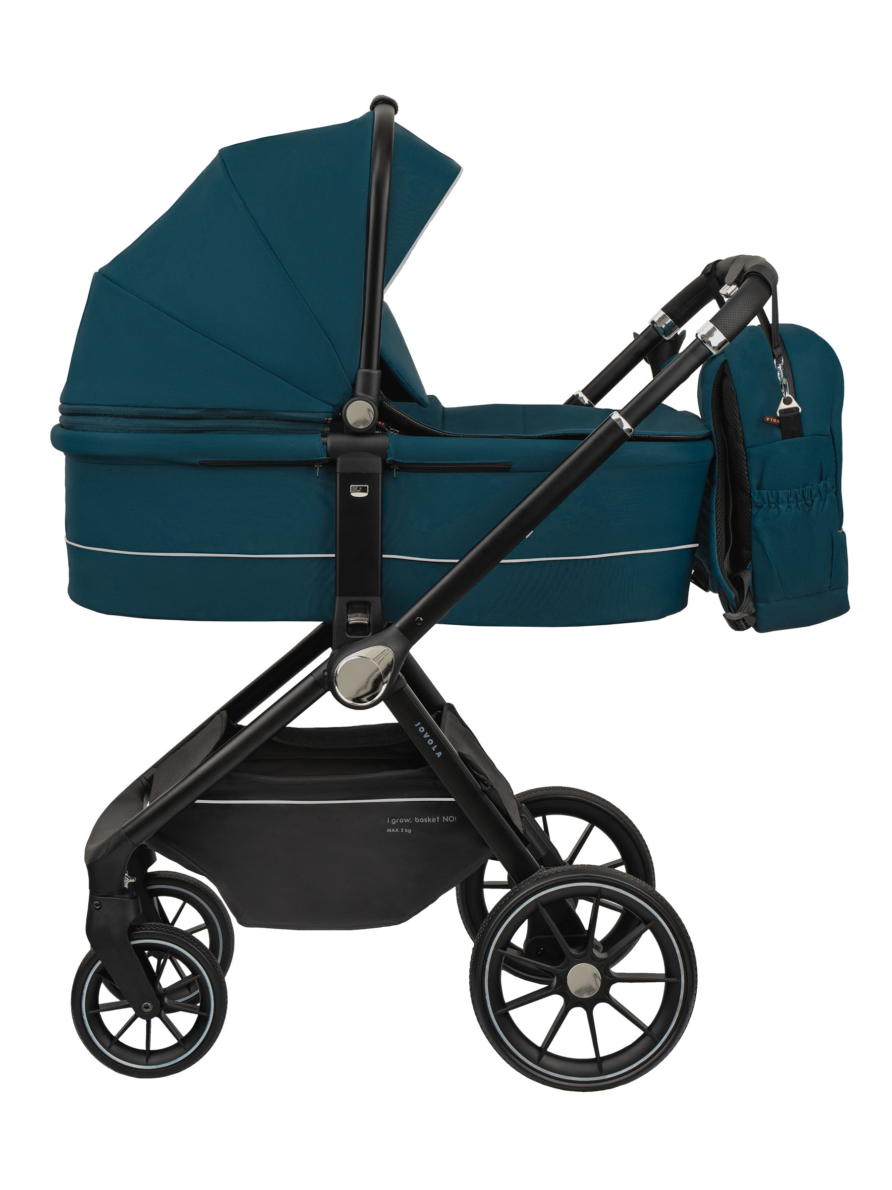Коляска 3в1 JOVOLA Pepper 3в1 зеленый - фото 15
