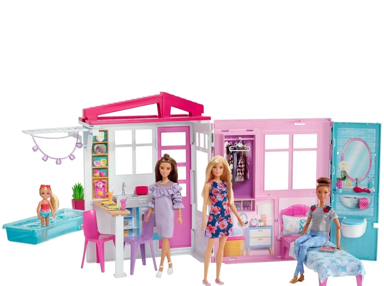 Домик для кукол Barbie 45 см FXG54 - фото 3