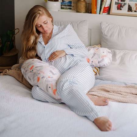 Подушка для беременных BIO-TEXTILES Бумеранг мини Лесная сказка