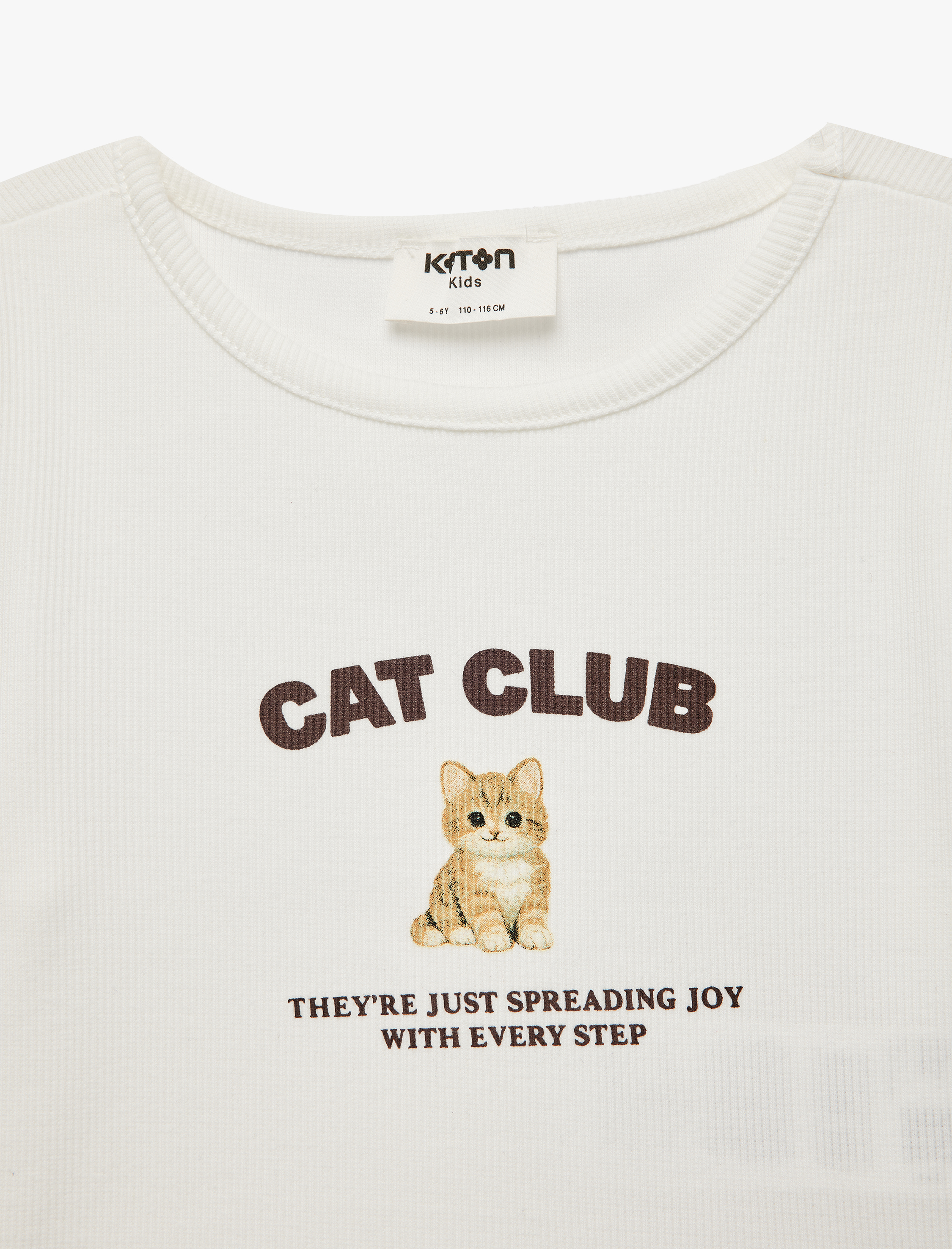 Футболка KOTON 6SKG10474AK010 - фото 3