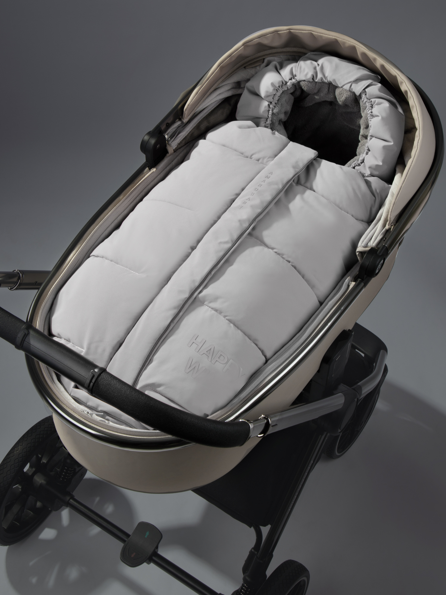 Конверт в коляску Amarobaby POLAR серый - фото 3
