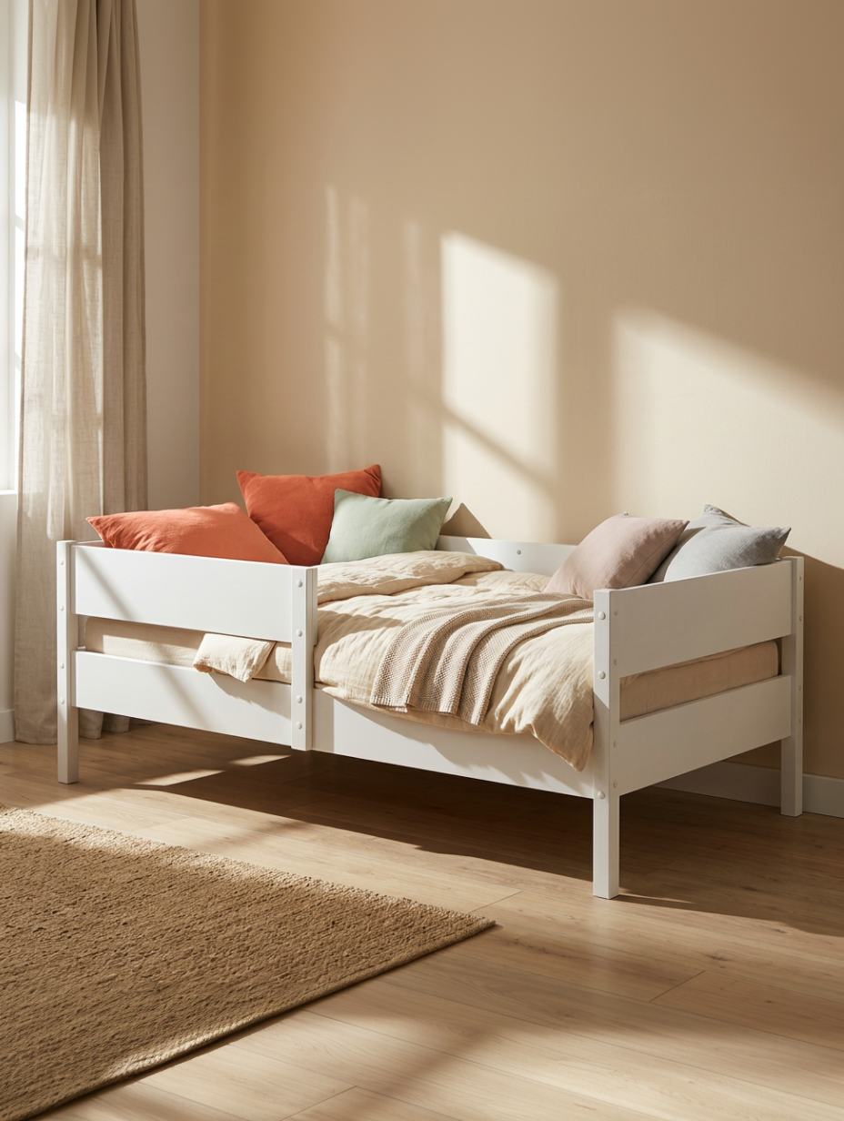 Кровать подростковая Wloo 160*80 (белый) - фото 6