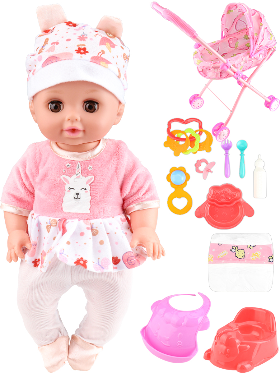 Кукла пупс Рыжий кот Прогуляемся высота 30 см Y14429806 - фото 5