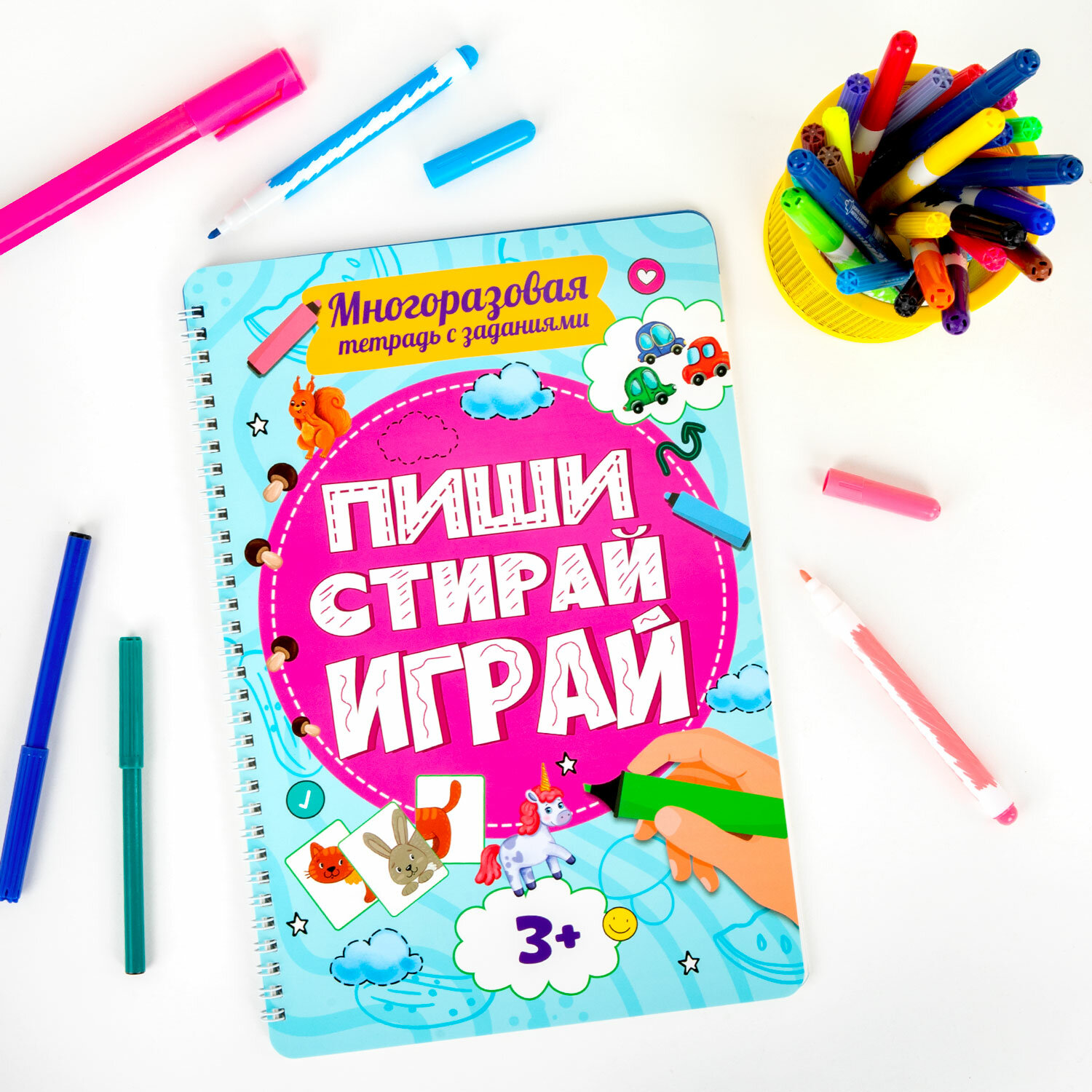 Общая тетрадь Prof-Press клетка - фото 25