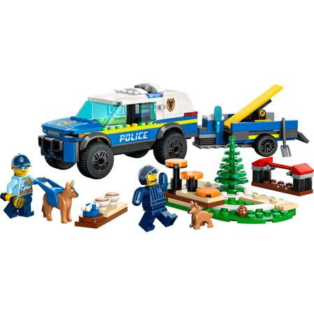 Конструктор LEGO City Дрессировка собак полиции блочный
