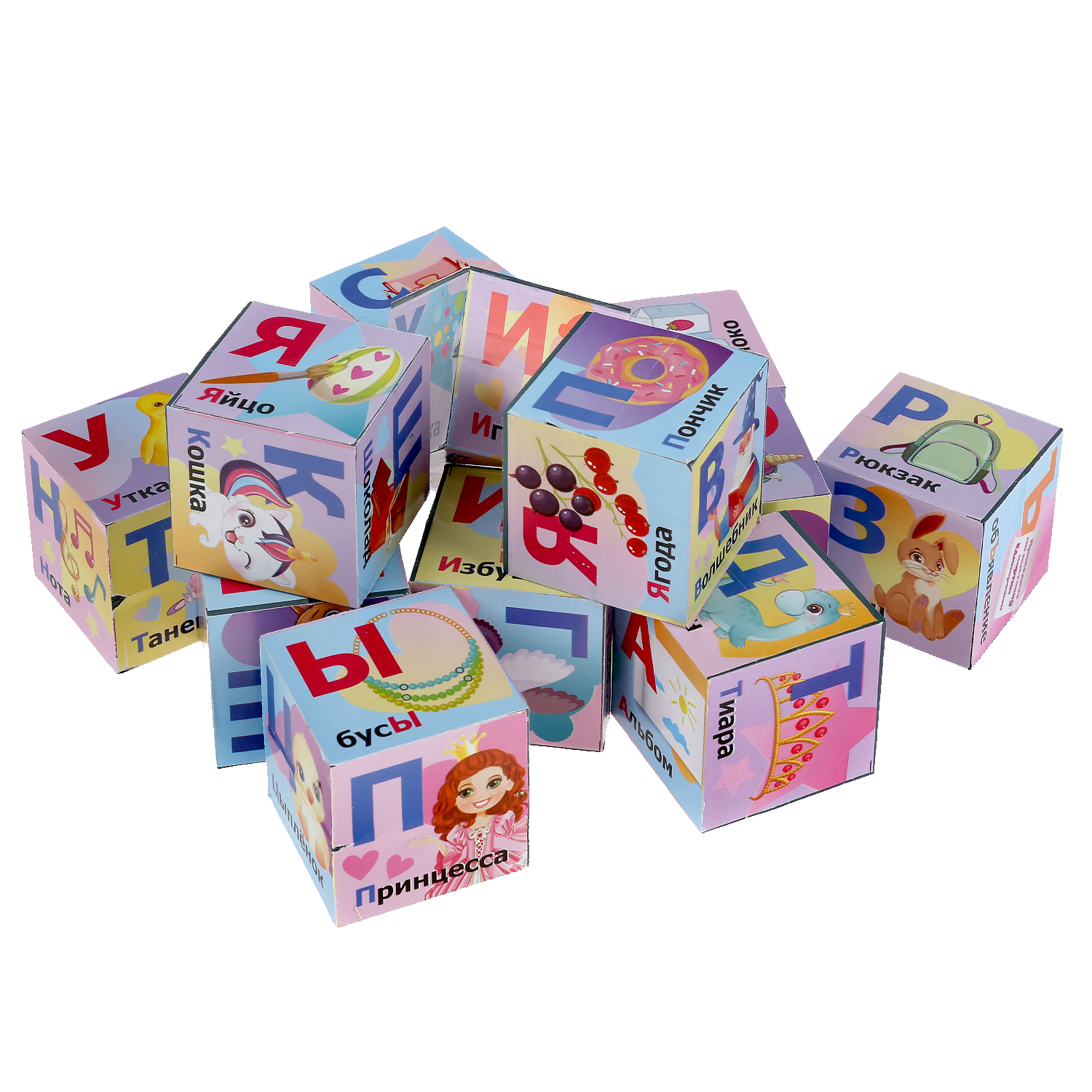 Игрушка Играем вместе кубики - фото 4