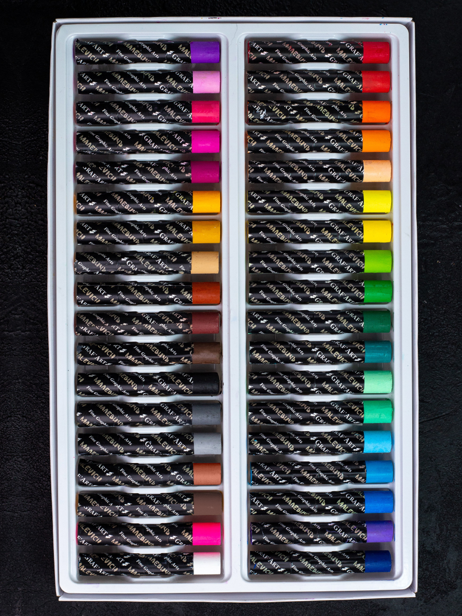 Пастель масляная Малевичъ 36 шт. - фото 10