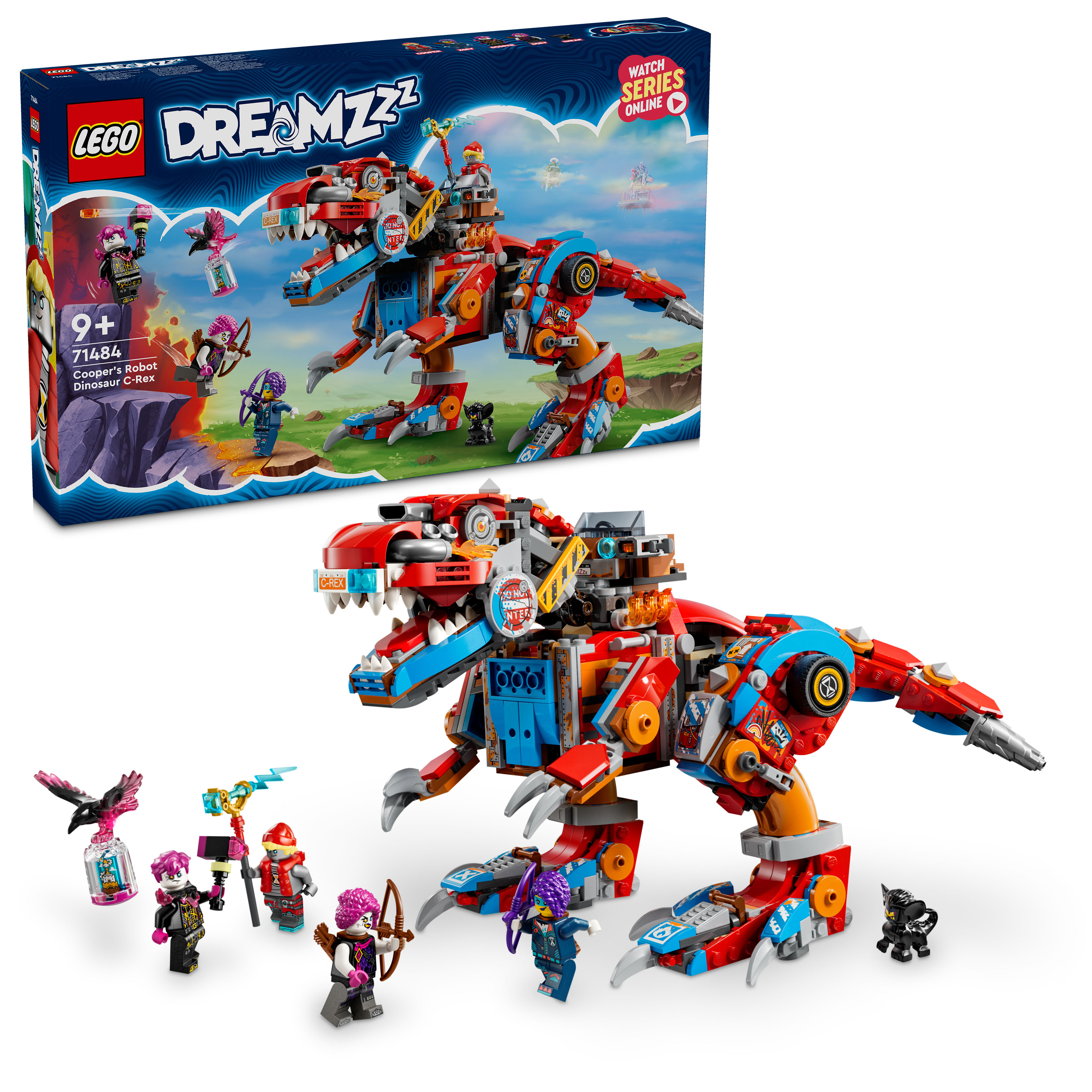 Конструктор LEGO DREAMZzz Робот-динозавр Купера C-Rex - фото 1