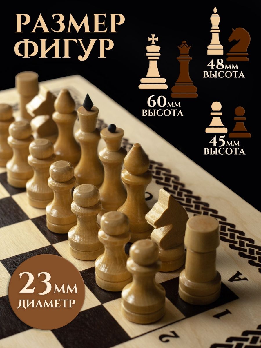 Настольная игра Хобби Шоп Шашки Шахматы - фото 5