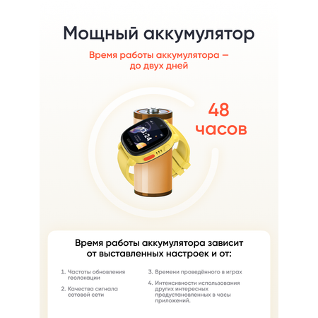 Детские часы-телефон ELARI 4G Lite