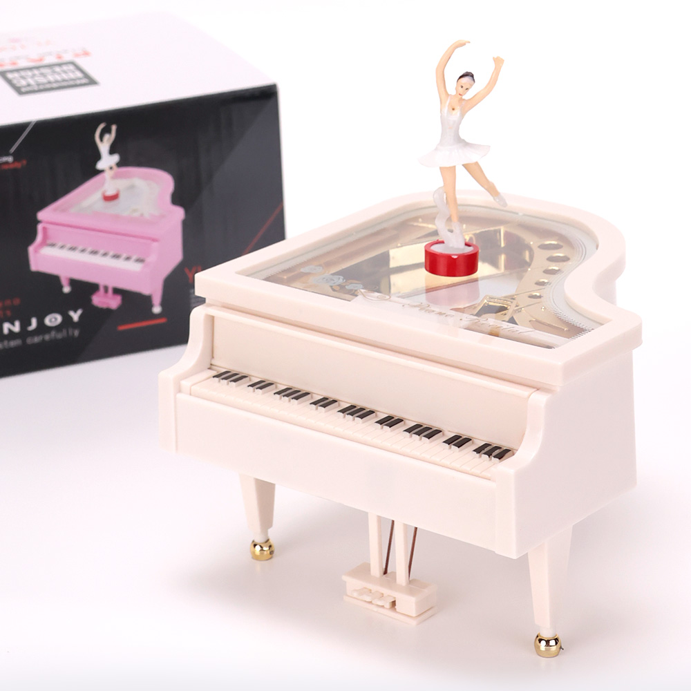 Детская Шкатулка музыкальная TIPTOPOLIS Рояль белый - фото 9