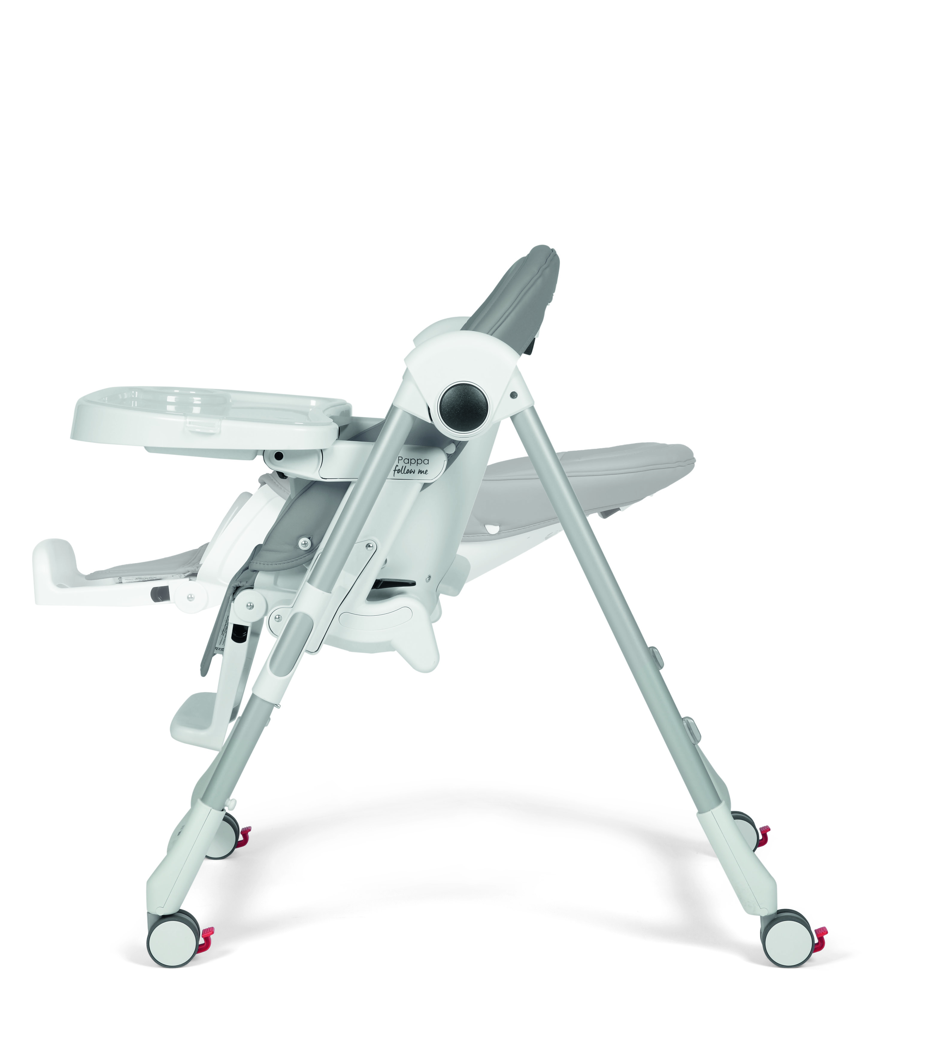 Стульчик для кормления Peg-Perego Prima Pappa Follow Me Plus серый - фото 14