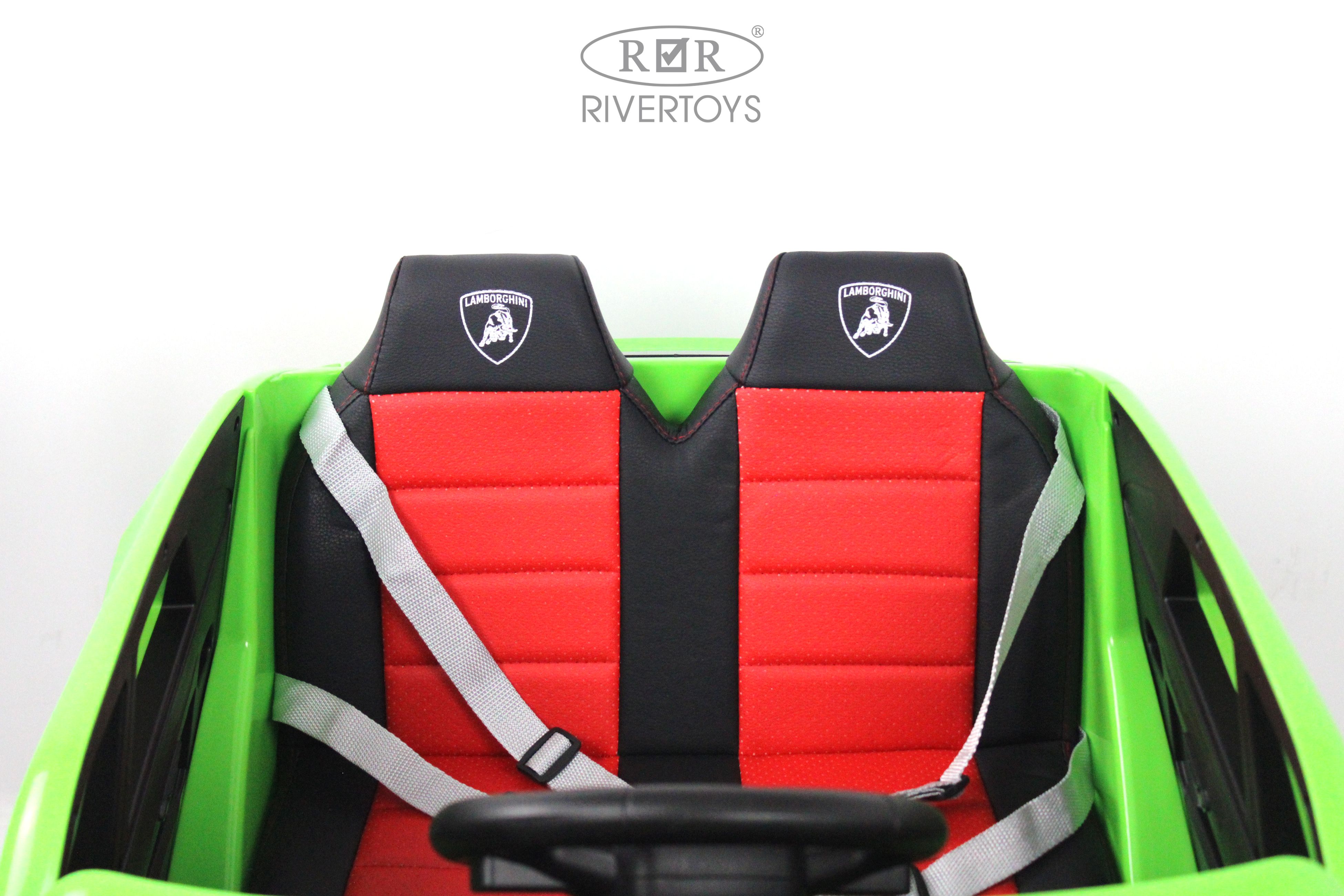 Электромобиль RIVERTOYS E777EE-GREEN С пультом ДУ - фото 20