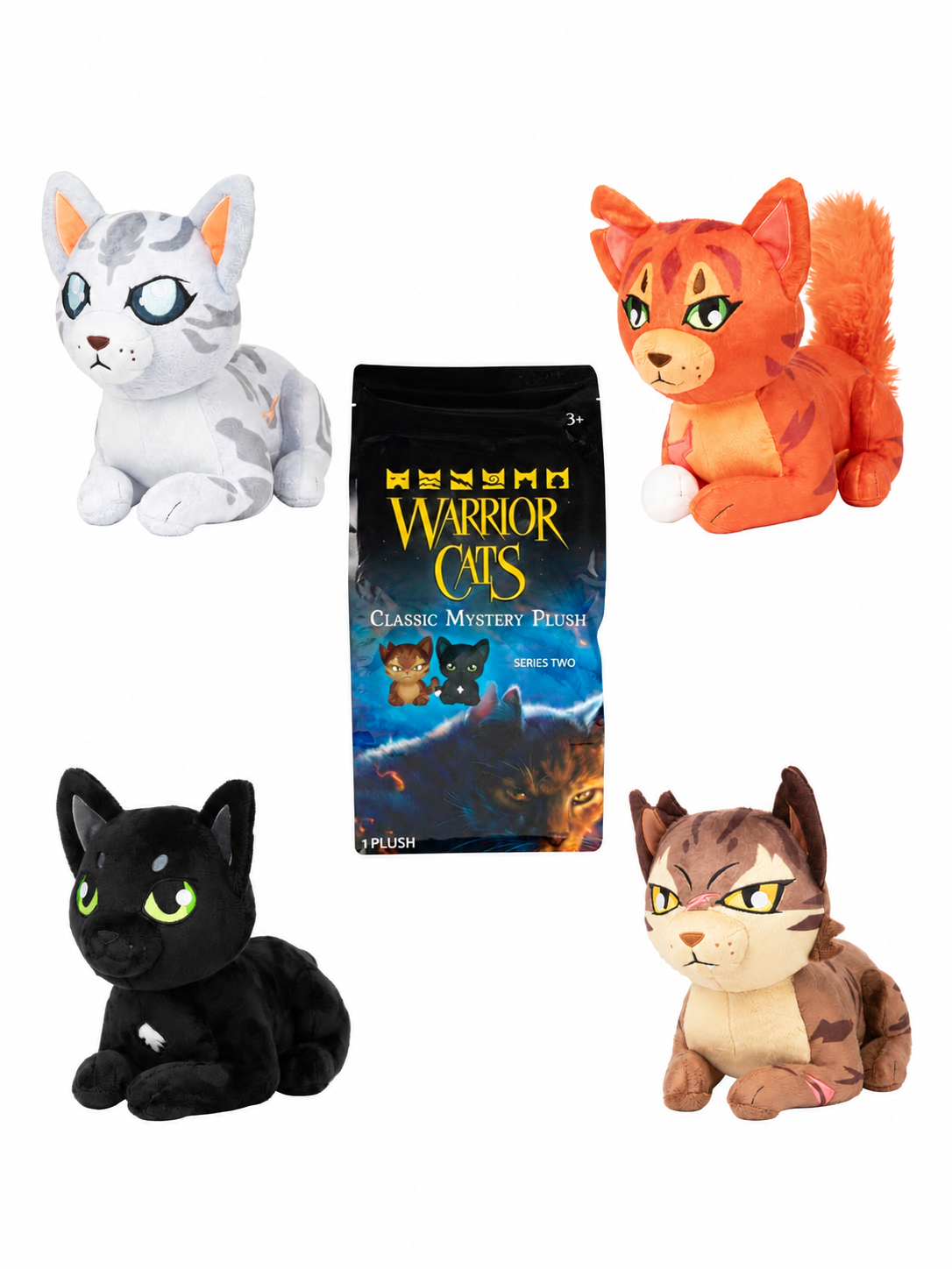 Мягкая игрушка Warrior Cats сюрприз Коты-воители 28см - фото 11