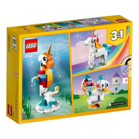 Конструктор LEGO Creator Волшебный единорог блочный