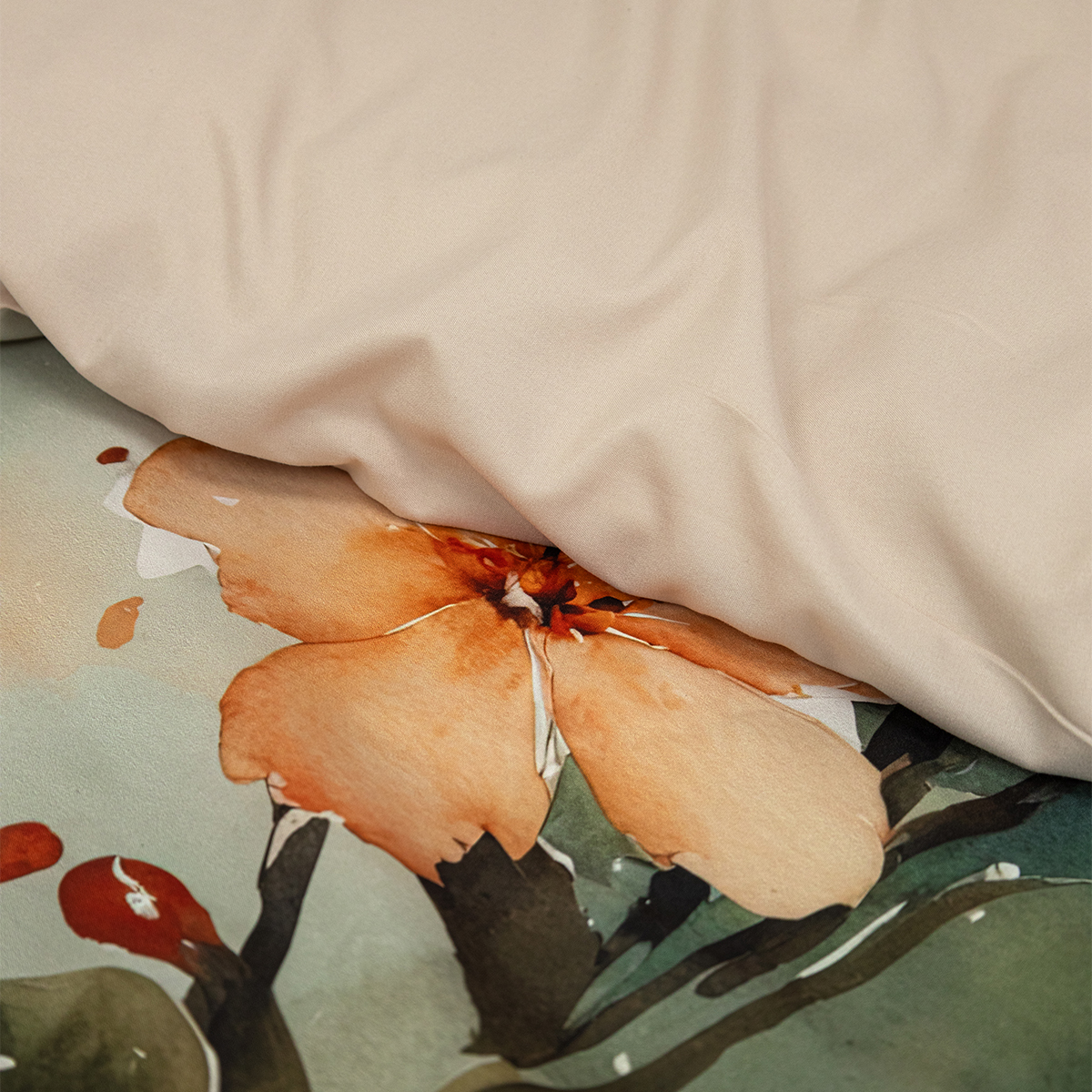 Комплект постельного белья MCotton 1.5-спальный Карлота 4 предм. - фото 4