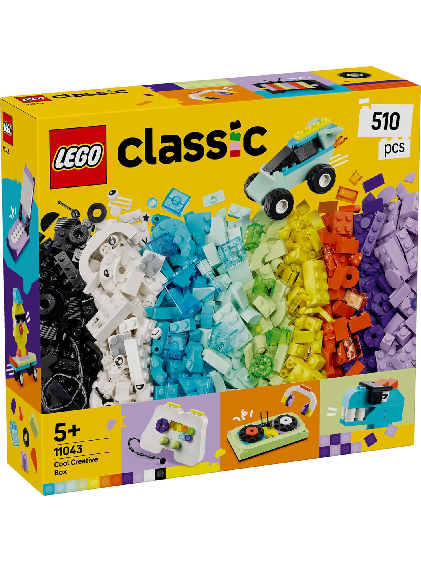 Конструктор LEGO Classic Крутая коробка для творчества 510 дет. - фото 1