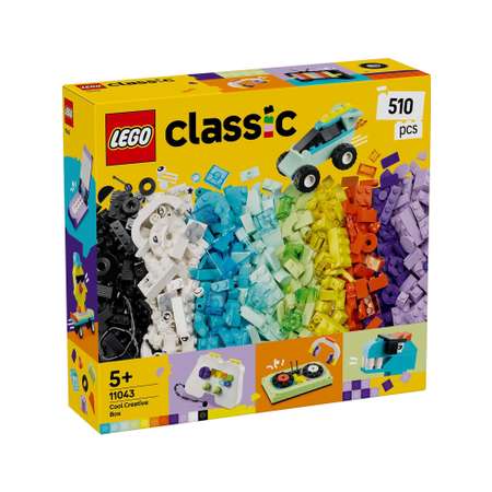 Конструктор LEGO Classic Крутая коробка для творчества 510 дет.
