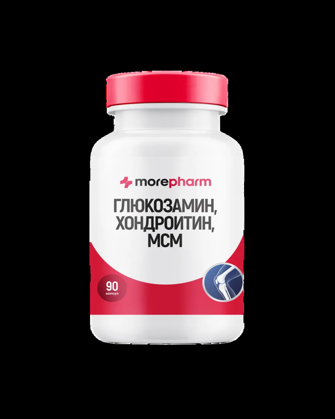 БАД morepharm Глюкозамин хондроитин с Mсм добавка для суставов и связок - фото 23