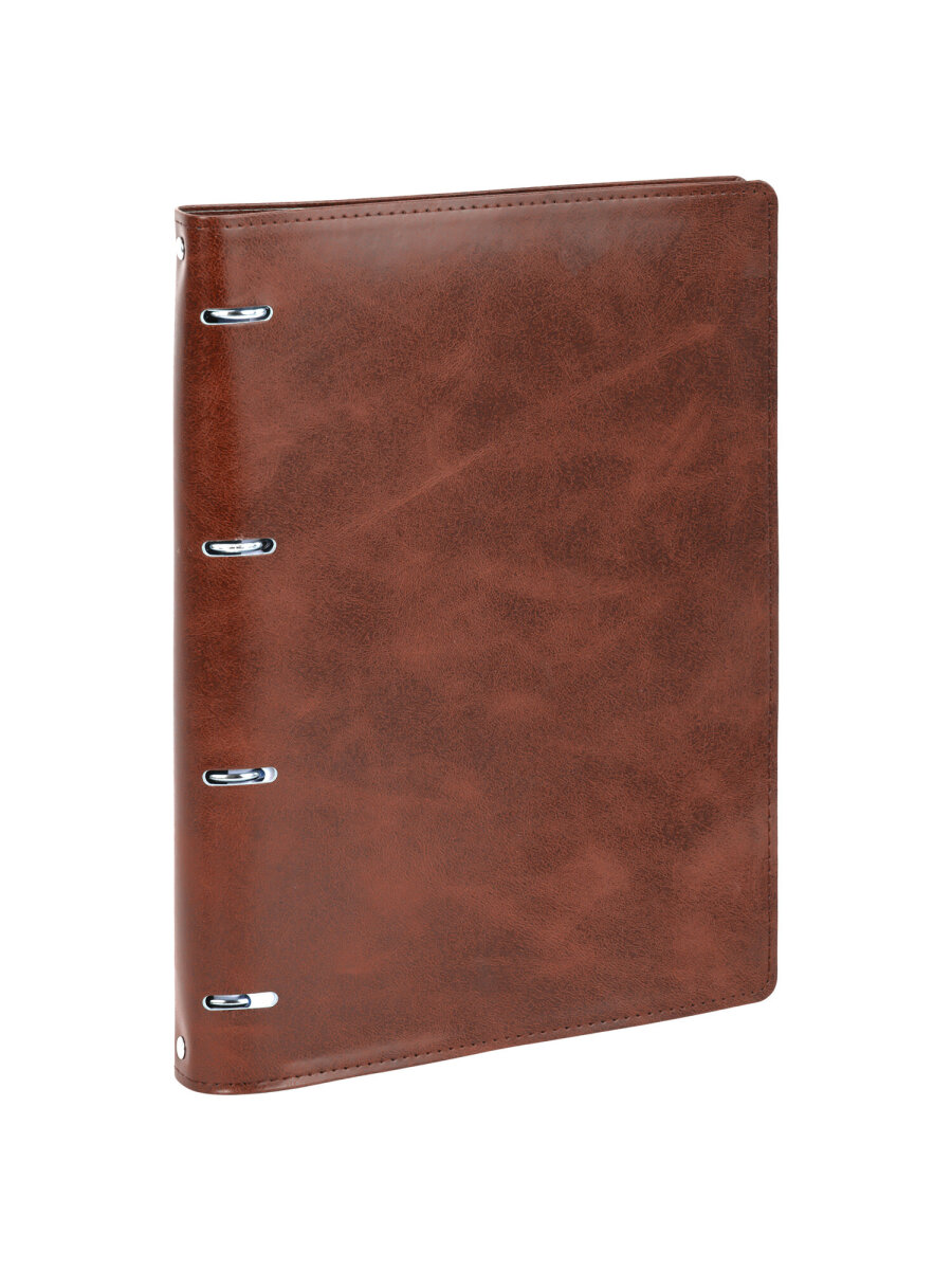 Тетрадь со сменным блоком Brauberg клетка 120 лист. - фото 3