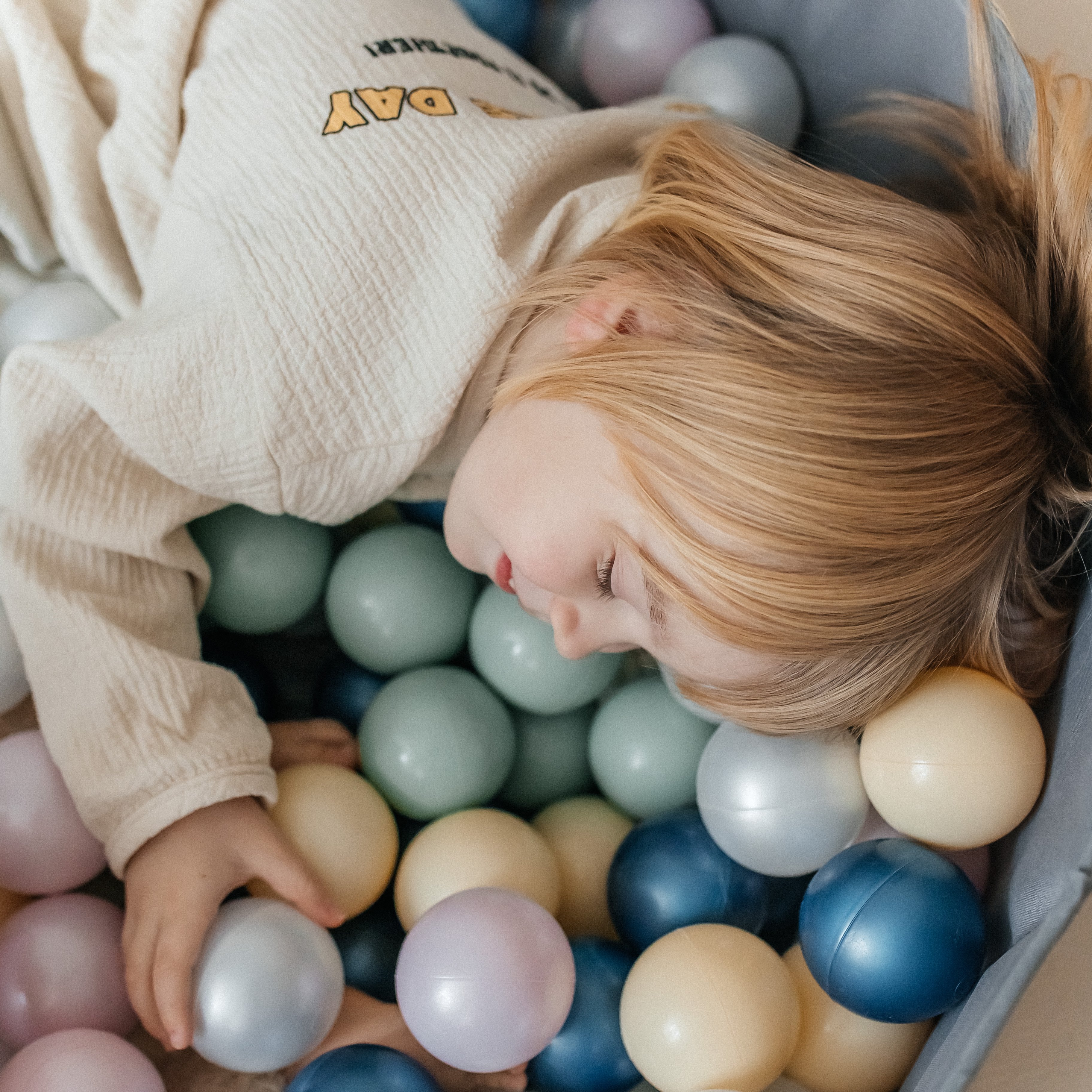 Детский сухой бассейн UNIX Kids Moon + 150 шариков - фото 27