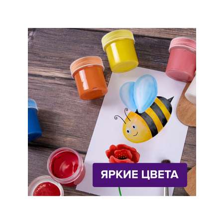 Краски гуашь Brauberg 9 цв.