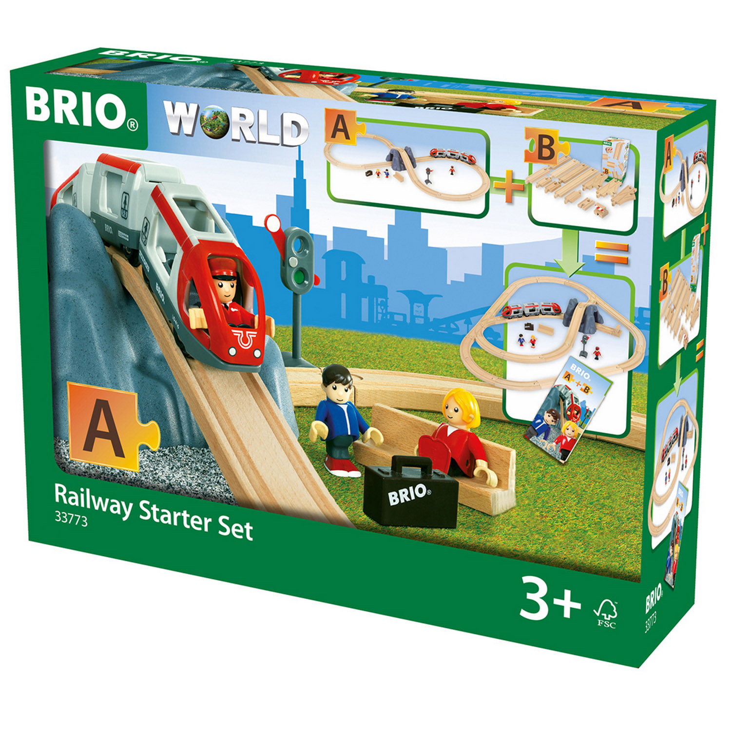 Набор железнодорожный Brio 100 см 33773 - фото 11