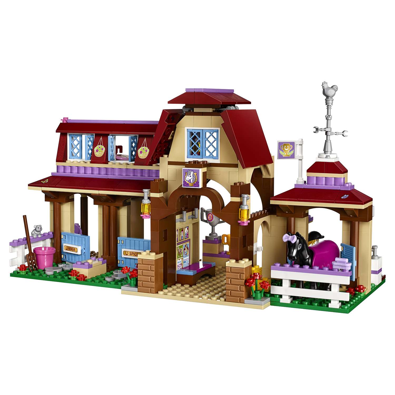 Конструктор LEGO Friends Клуб верховой езды блочный - фото 12