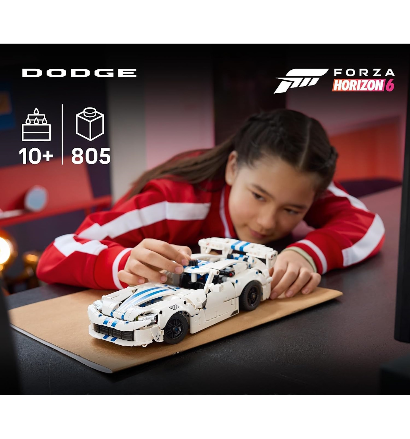 Конструктор LEGO Technic Dodge Viper GTS-R 805 дет. - фото 4