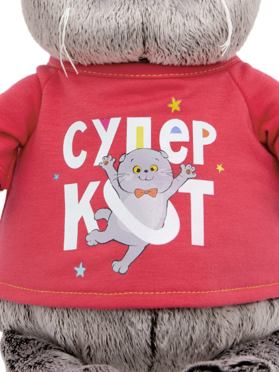 Мягкая игрушка BUDI BASA Басик в лонгсливе Супер кот - фото 5